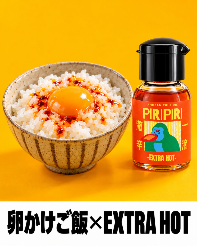 卵かけご飯 × EXTRA HOT